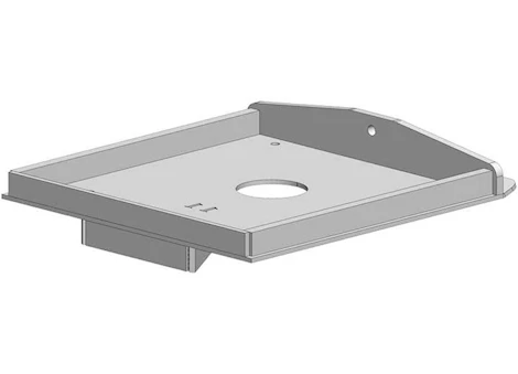 PullRite SuperGlide Quick Connect Capture Plate for 12-3/4" Wide Lippert # 1621 HD Long Pin Boxes