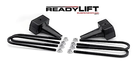 ReadyLift Suspension 5in tapered rear block kit 1 drive shaft 99-10 f250/f350/f450 Main Image