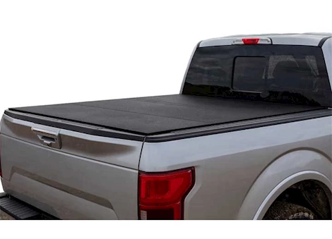 Access Bed Covers 22-c rivian r1t 4.6ft (w/oem tonneau track) lomax folding hard cover blk urethan Main Image