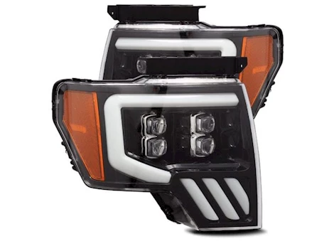 AlphaRex USA 09-14 f150 nova-series led projector headlights black Main Image