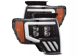 AlphaRex USA 09-14 f150 nova-series led projector headlights black
