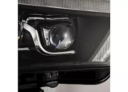 AlphaRex USA 14-22 4runner nova led projector headlights black w/activation light & seq signal/switchback drl