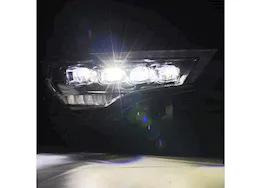 AlphaRex USA 14-22 4runner nova led projector headlights black w/activation light & seq signal/switchback drl