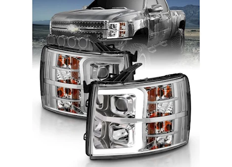 Anzo, Usa 07-13 silverado 1500 projector headlights Main Image