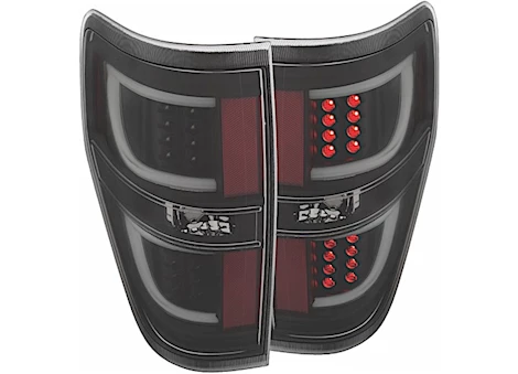 Anzo, Usa 09-13 f150 led taillights black driver/passenger Main Image