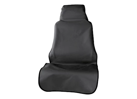 Aries Seat defender 58inx23in removable waterproof black bucket seat cover Main Image