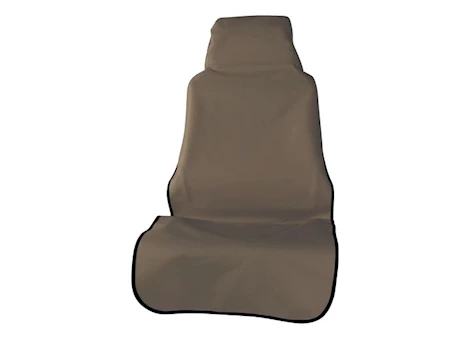Aries Seat defender 58inx23in removable waterproof brown bucket seat cover Main Image