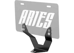 Aries License plate relocator only for bighorn bull bar