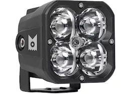 Arc Lighting Concept series pod, 3in cube led pod lights, spot beam, u bracket mount (2 ea)