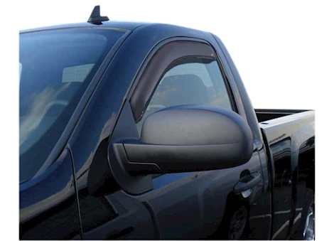 Auto Ventshade Smoke In-Channel Ventvisors - 2-Piece Set for Front Windows