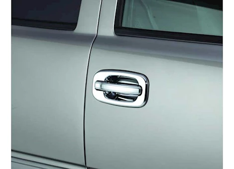 Auto Ventshade 99-07 silverado/sierra w/o pass keyhole 2pc door handle cover-chrome Main Image