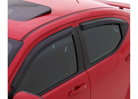 Auto Ventshade 19-c mazda 3 hatchback window ventvisor 4pc smoke Main Image