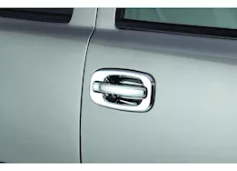 Auto Ventshade 07-14 silverado/sierra std cab 2pc door handle cover-chrome