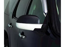Auto Ventshade 07-14 silverado/sierra/tahoe/suburban/yukon/yukon xl lower half- mirror cover-chrome