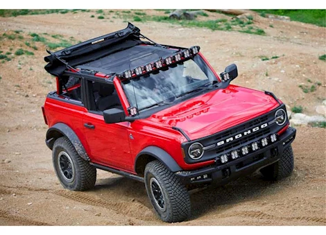 Baja Designs Bronco roof light bar kit 21-up ford bronco 8 xl linkable w/upfitter Main Image