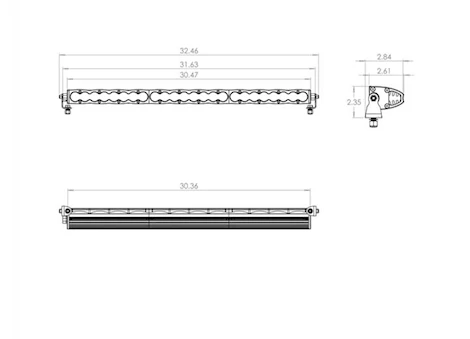 Baja Designs S8, 30in driving/combo, led light bar Main Image