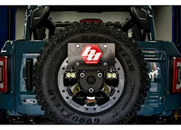 Baja Designs 21-up ford bronco dual s1 w/c reverse kit w/lic plate