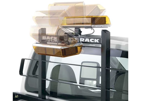 Backrack Light brkt, 16x7in base, center mount folding Main Image