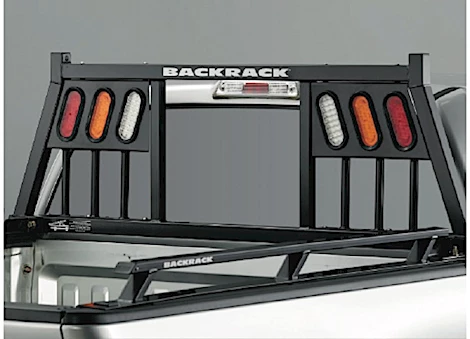 Backrack Frame only - 3 light headache rack - black Main Image