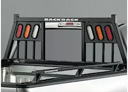 Backrack Frame only - 3 light headache rack - black