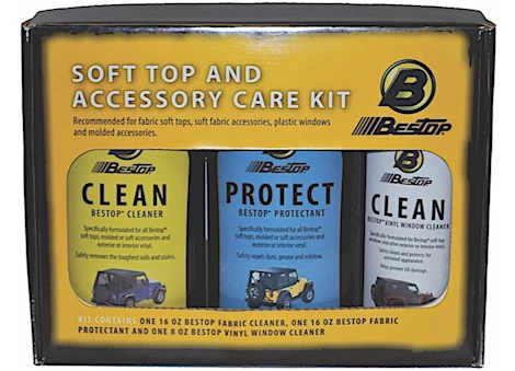 Bestop Inc. Cleaner And Protectant Pack Main Image