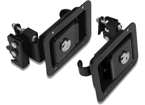 Bestop Inc. 87-95 jeep wrangler set of two paddle-style door handle latch kits-black Main Image