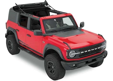 Bestop Skyrider Retractable Soft Top for 4-Door Hardtop Models – Black Twill