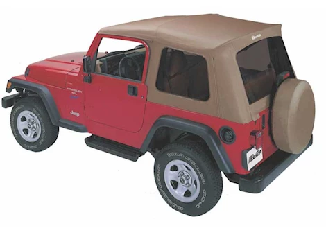 Bestop Supertop Classic Squareback Soft Top for Wrangler TJ (Excluding Unlimited) – Spice Main Image