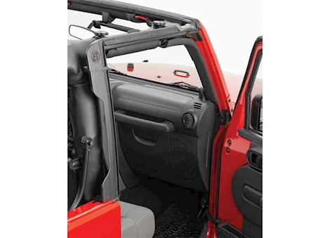 Bestop Door Surround Kit for 07-18 Jeep Wrangler JK 2-Door