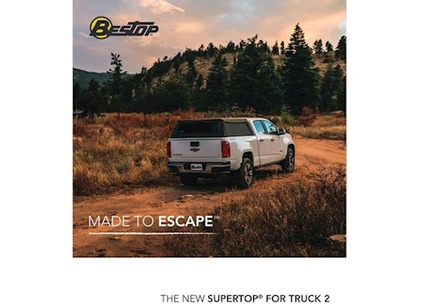 Bestop Inc. 15-21 ford f-150; for 5.5 ft. bed supertop for truck 2 black diamond Main Image