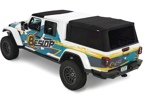 Bestop Inc. 20-c jeep gladiator supertop for truck 2; black diamond Main Image