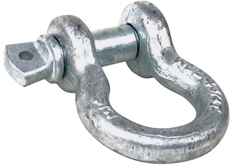Bestop Inc. Shackle d-ring 3/4" 9500 lbs, each (boxed) silver/galvanized Main Image