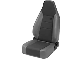 Bestop Inc. 76-06 Wrangler and CJ's Trailmax II Sport Seat - Charcoal