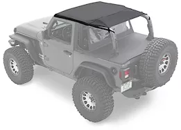 Bestop Cable-Style Bikini Top (Safari Length) for Jeep Wrangler JL 2-Door – Black Diamond