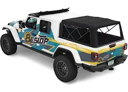 Bestop Inc. 20-c jeep gladiator supertop for truck 2; black diamond