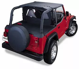 Bestop Inc. 97-02 jeep wrangler sport bar covers-black denim