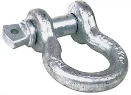Bestop Inc. Shackle d-ring 3/4" 9500 lbs, each (boxed) silver/galvanized