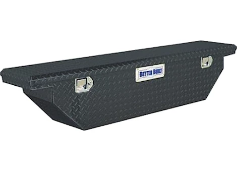 Better Built Crown Series Slimline Wedge Low Profile Single Lid Crossover Tool Box-61.5"Lx12.5"Wx12"H