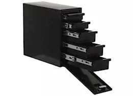 Better Built Black steel tool tower w/ 5 drawers