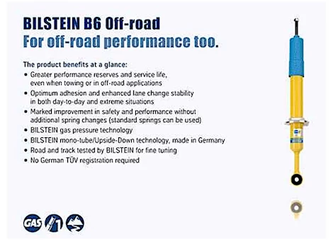 Bilstein Rear shock absorber b6 4600 ram 2500 2018-2014 Main Image