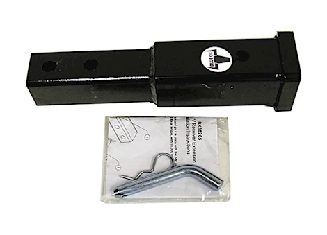 Blue Ox Receiver extension, 6" Main Image