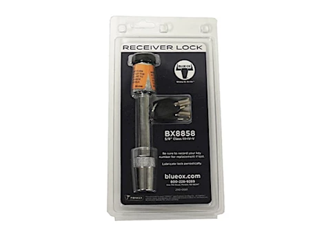 Blue Ox Receiver lock, 5/8 class ii and iii Main Image