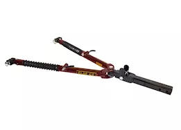 Blue Ox Ascent tow bar -2in receiver, class iii 7500lb rating, safety cable included