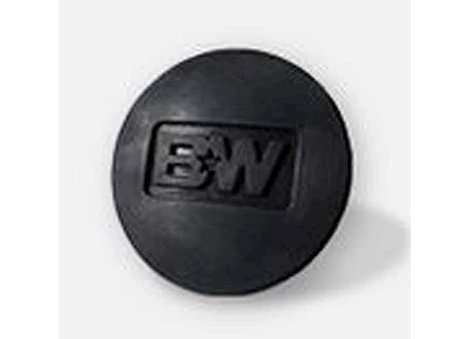 B & W Trailer Hitches Rubber cover for stowed gooseneck ball socket hole Main Image