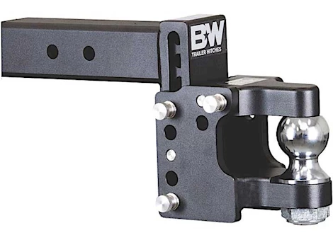 B & W Trailer Hitches Class v 2 1/2in receiver/pintle black tow & stow 8.5in drop/4.5in rise w/2 5/16 in ball Main Image