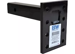 B & W Hitches 16K Pintle Mount 8 Hole 3 Position 11in Shank