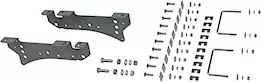 B & W Trailer Hitches (kit)patriot 05-10 ford f250/f350 custom bracket kit w/rails