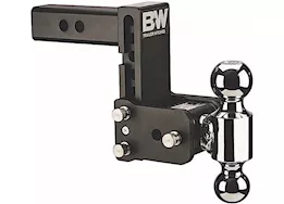 B & W Hitches Black Tow and Stow 8in Model 5in Drop 5.5in Rise 1 7/8 & 2 Balls