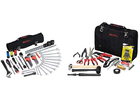Boxo Tools OFF-ROAD ROLL, 80PC OFF-ROAD TOOL BAG AND TOOL ROLL