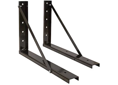 Buyers Products Steel Truck Box Mounting Brackets, 24 In. Bolted Main Image